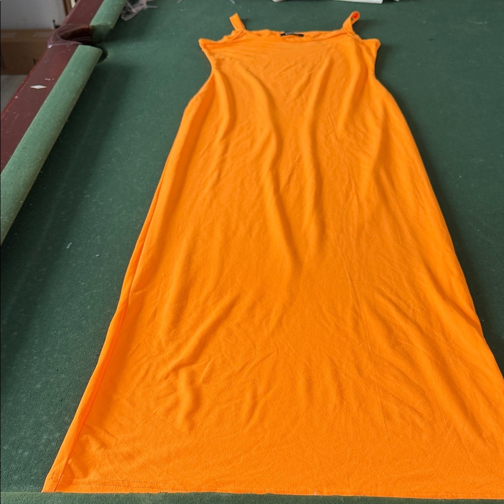 Chic Bright‎ Orange Sleeveless Top. CAJA. #. 1. C